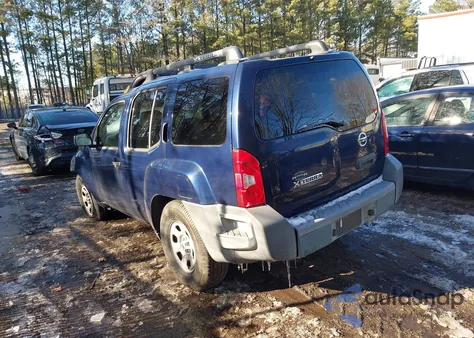 2007 Nissan Xterra X из США, поврежденный, VIN 5N1AN08U37C519593